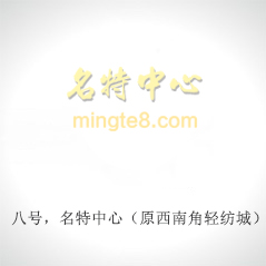 八號(hào)，名特中心（原西南角輕紡城）